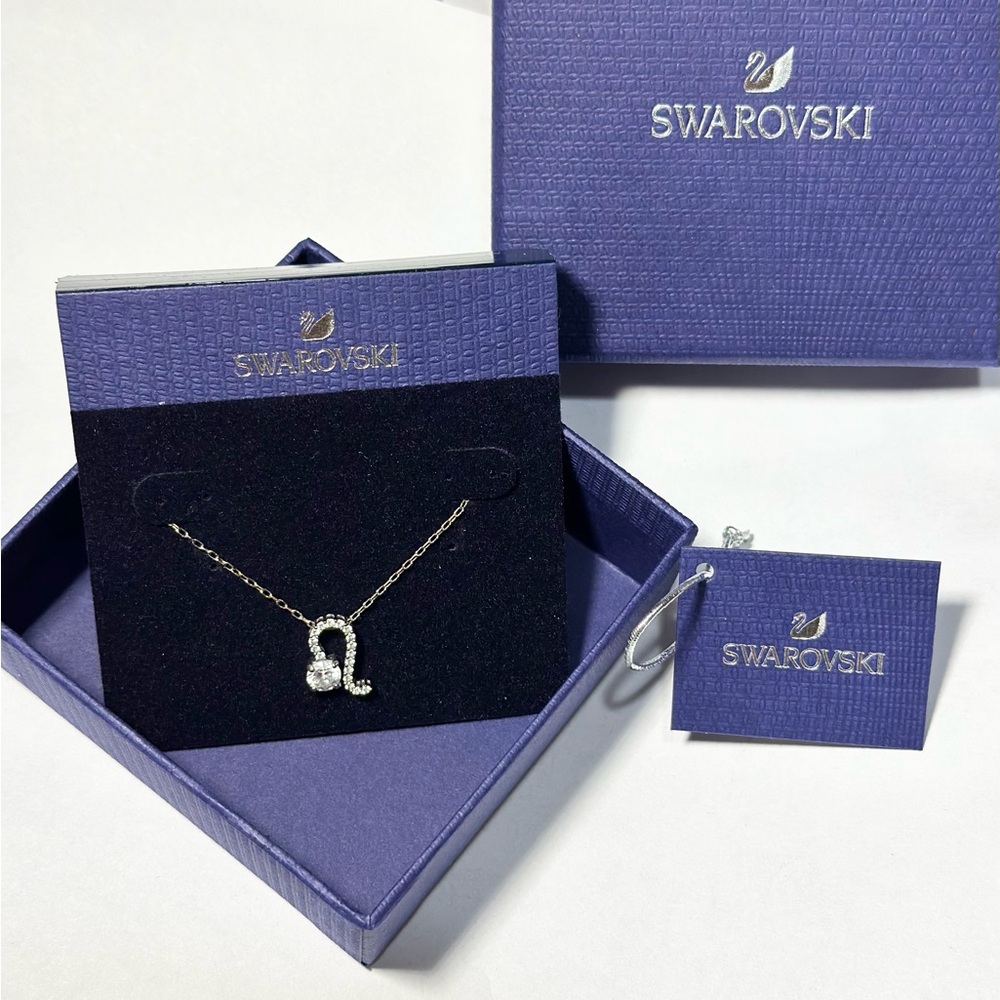Swarovski Silver Necklace with Crystal Pendant
